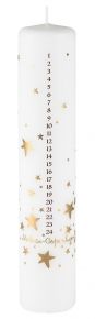 Medusa Copenhagen calendar candle stars height 25 cm