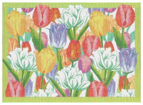 Ekelund Spring Spring Tulips placemat (oeko-tex) 35x48 cm