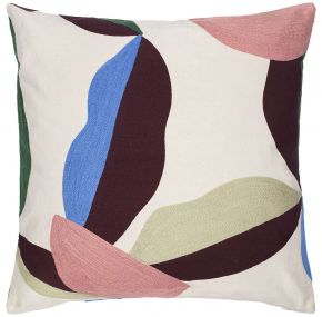 Marimekko Berry cushion cover 50x50 cm cotton, red, electric blue, green