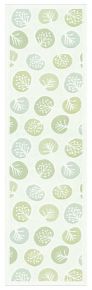 Ekelund Autumn Deciduous Forest table runner (oeko-tex) 35x120 cm green, white