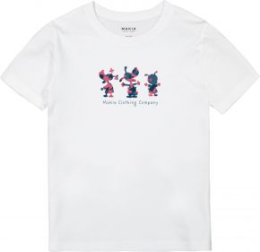 Makia Clothing x Mauri Kunnas Unisex Kids t-shirt Kille white with print