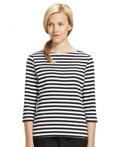 Marimekko Ladies T-Shirt 3/4 Sleeve Jersey Tasaraita Ilma