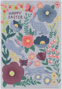 Ekelund Easter Happy Easter tea towel (oeko-tex) 35x50 cm multicolored