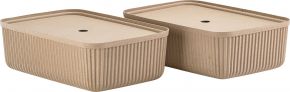 Zone Denmark Pulp storage box height 20.5 width 32 cm length 48 cm 2 pcs