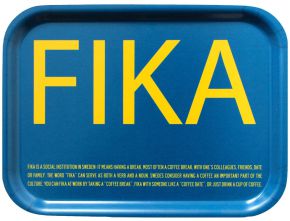 Citronelles Fika tray 20x27 cm