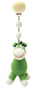 Naturezoo Crocheted Pram Pendant Donkey