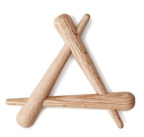 Normann Copenhagen Timber trivet oak length 20 cm