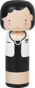 Lucie Kaas Kokeshi Sketch Inc figure height 14.5 cm