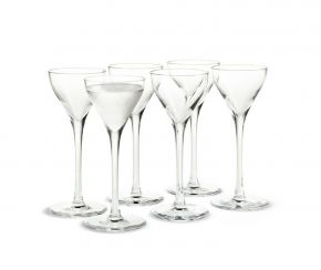 Holmegaard Cabernet shotglass 6 cl 6 pcs