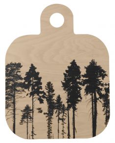Muurla Nordic the forest cutting board / serving board 25x32 cm
