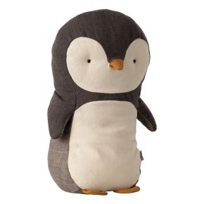 Maileg Penguin height 20 cm black-brown, cream soft toy