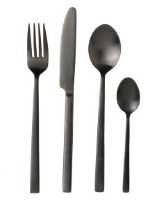 Bitz Cutlery box 16 pcs each 4 dinner fork, dinner knife, dinner spoon, coffee spoon