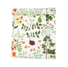 Klippan Leksand white table runner 45x150 cm