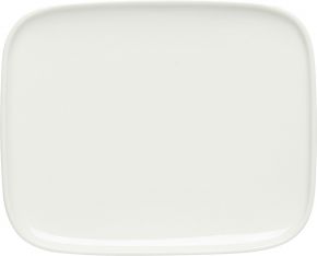 Marimekko Oiva plate 12x15 cm cream white