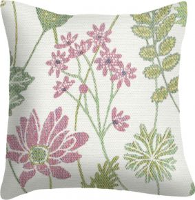 Ekelund Summer early cushion cover (eco-tex) 40x40 cm white, multicolored