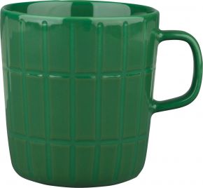 Marimekko Tiiliskivi (brick) Oiva mug 0.4 l dark green