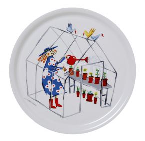 Bengt & Lotta Greenhouse tray Ø 31 cm multicolored