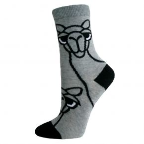 Bo Bendixen Unisex socks Camel grey