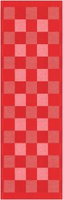 Ekeklund Christmas & Winter Chess 330 table runner (eco-tex) 35x110 cm red