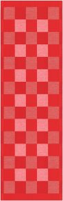 Ekeklund Christmas & Winter Chess 330 table runner (oeko-tex) 35x110 cm red