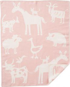 Klippan Farm baby cotton blanket 70x90 cm (oeko-tex)