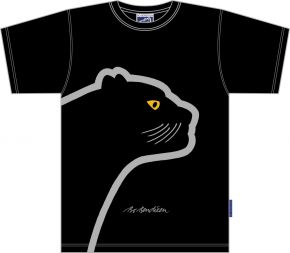 Bo Bendixen Unisex T-Shirt black Panther