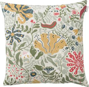 Spira of Sweden Country House Myllra 50 cushion cover (oeko-tex) 47x47 cm green, multicolored