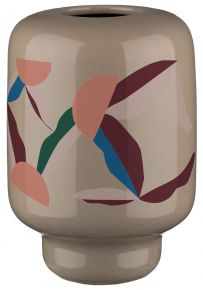 Marimekko Oiva Berry vase height 18 cm terra, blue, powder, dark wine