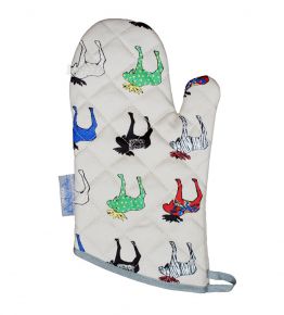 Nordiska Ingela J. Moose beige multicolor oven glove
