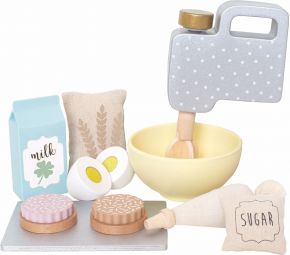 Jabadabado wooden toy baking set 10 pcs