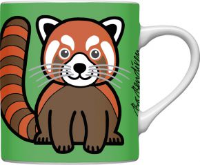 Bo Bendixen cup / mug green Red Panda cup / mug 0.3 l