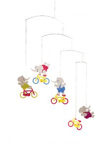 Flensted Mobiles Cyclephants