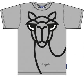 Bo Bendixen Unisex T-Shirt grey mélange Camel