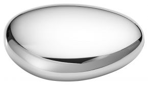 Georg Jensen Sky box height 5 cm width 14 cm stainless steel polished