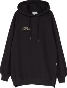 Makia Clothing x Danny Larsen Ladies fleece hoodie print black Shadow