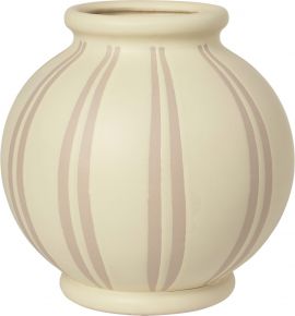 Broste Copenhagen Vase bulbous height 24.5 cm Ø 24.5 cm Wilma