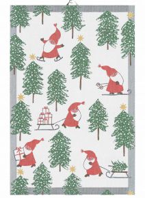 Ekelund Christmas & Winter Tomte spring tea towel (eco-tex) 40x60 cm
