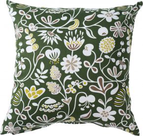 Klippan Elvy cushion cover (oeko-tex) 45x45 cm green, multicolored