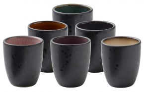 Bitz Stoneware cup / mug 0.1 l 6 pcs