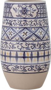 Bloomingville vase height 30.5 cm blue Nadya