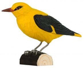 Wildlife Garden DecoBird Golden Oriole hand carved