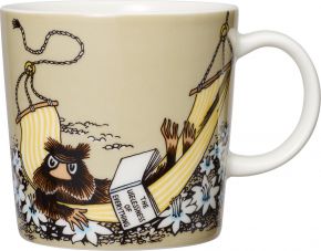Moomin by Arabia Moomins Muskrat cup / mug 0.3 l beige, multicolored