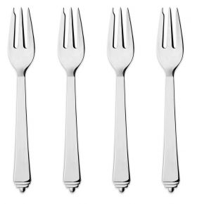 Georg Jensen Pyramid pastry fork 4 pcs polished