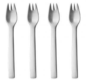 Georg Jensen New York pastry fork 4 pcs mat