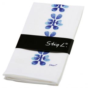 Opto Design Stig Lindberg Blues tea towel 30x50 cm