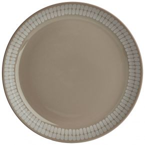 Marimekko Alku (beginning) Oiva plate Ø 20.5 cm terra, cream