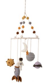 Bloomingville Mini children's mobile space height 64 cm Ø 20 cm