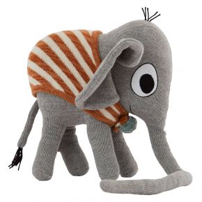 Oyoy mini cuddly toy elephant Henry height 26.5 cm grey