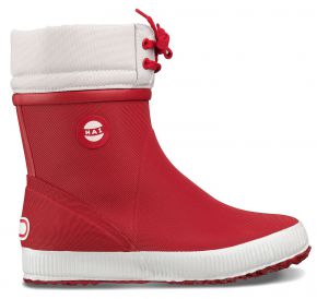 Nokian Footwear Ladies Winter rubber boot Hai red / sole red