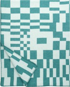 Lapuan Kankurit Koodi (code) woollen blanket 130x180 cm